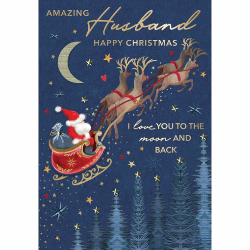 Picture of AMAZING HUSBAND CHRISTMAS CARD